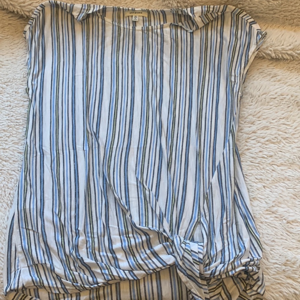Max studio stripped top